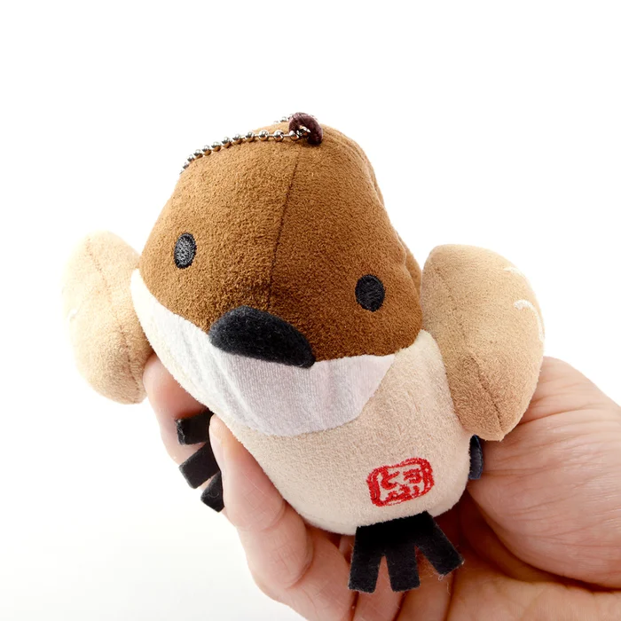 Hannari Tofu Sparrow Mini Plush 9 Hannari Tofu Sparrow Mini Plush - Image 7