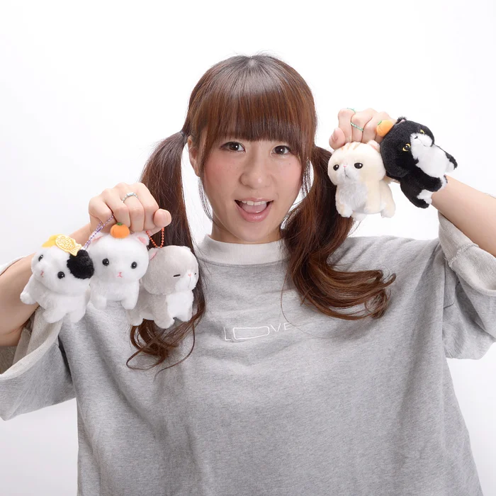 Noseteru Munchkin Cat Plush Collection (Ball Chain) 3 Noseteru Munchkin Cat Plush Collection (Ball Chain)