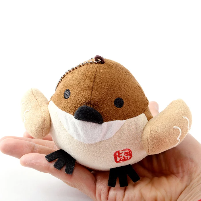 Hannari Tofu Sparrow Mini Plush 8 Hannari Tofu Sparrow Mini Plush - Image 6