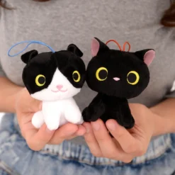 Kuroneko To Hachiware Plush (Mini Strap) -Plush Haven Shop 32ec4b6da768470181cf293c773cbac8.jpg