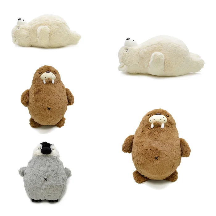 Manpukushion Plushies 3 Manpukushion Plushies