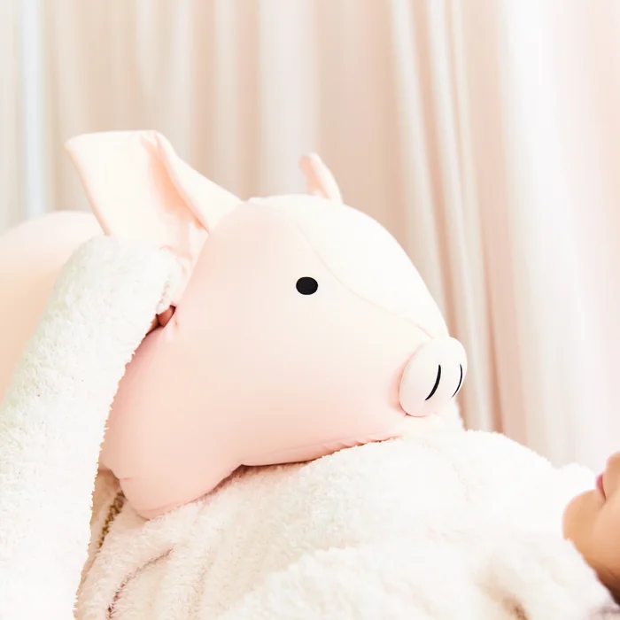 Poota Pink Pig Plush 6 Poota Pink Pig Plush - Image 4