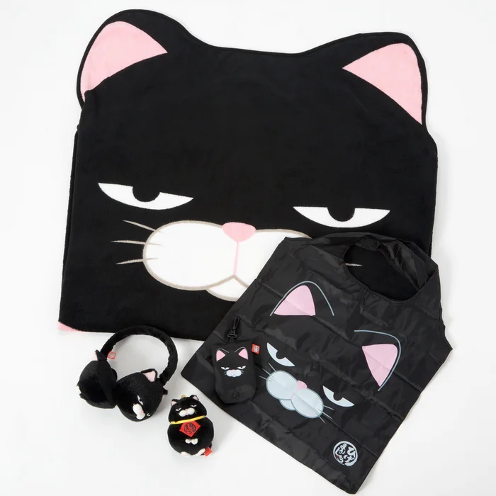 Hige Manjyu Kuromame The Grumpy Black Cat Set 3 Hige Manjyu Kuromame The Grumpy Black Cat Set