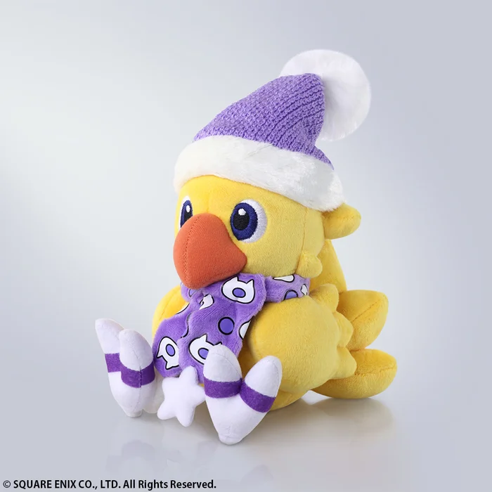 Square Enix Final Fantasy Chocobo Winter Ver. Plush 4 Square Enix Final Fantasy Chocobo Winter Ver. Plush - Image 2