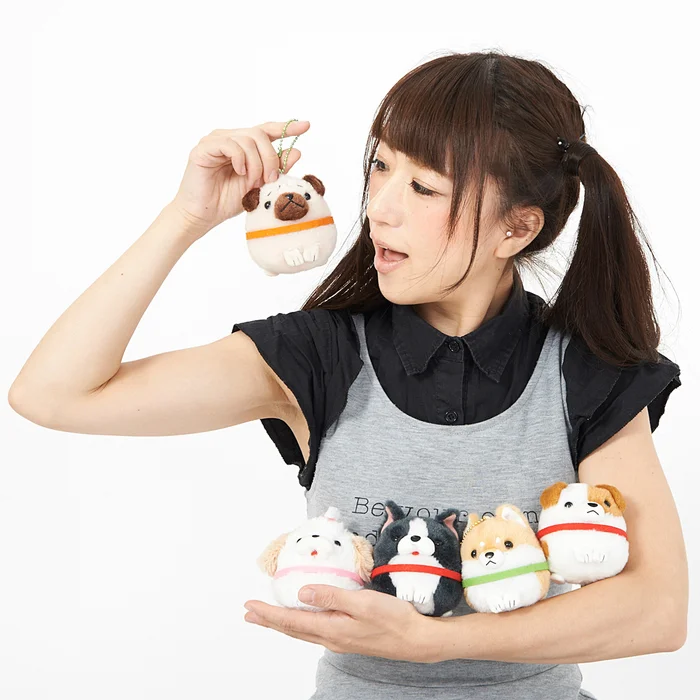 Wanko Tai Dog Plush Collection (Ball Chain) 18 Wanko Tai Dog Plush Collection (Ball Chain) - Image 16