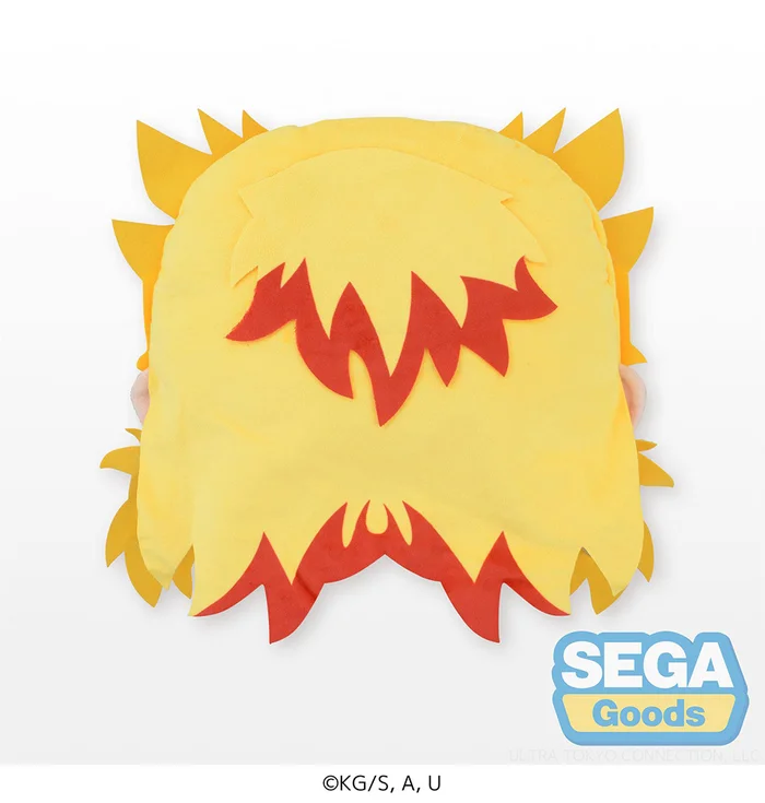 Charamaru Demon Slayer: Kimetsu No Yaiba Kyojuro Rengoku Premium Interior Cushion 5 Charamaru Demon Slayer: Kimetsu No Yaiba Kyojuro Rengoku Premium Interior Cushion - Image 3