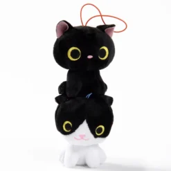Kuroneko To Hachiware Plush (Mini Strap) -Plush Haven Shop 97e4a5aadd384f80b19568c380316161.jpg