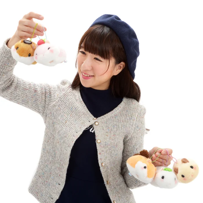 Coroham Coron Manmaru Friends Hamster Plush Collection (Ball Chain) 18 Coroham Coron Manmaru Friends Hamster Plush Collection (Ball Chain) - Image 16