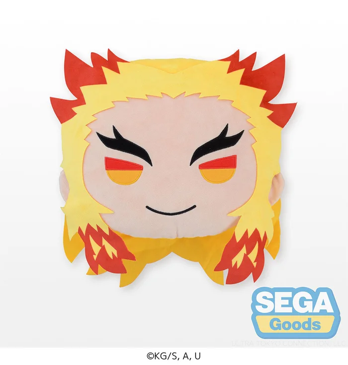 Charamaru Demon Slayer: Kimetsu No Yaiba Kyojuro Rengoku Premium Interior Cushion 4 Charamaru Demon Slayer: Kimetsu No Yaiba Kyojuro Rengoku Premium Interior Cushion - Image 2