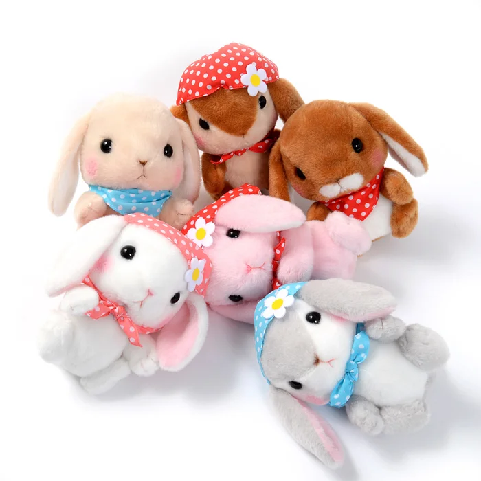 Pote Usa Loppy Zukin Rabbit Plush Collection (Standard) 4 Pote Usa Loppy Zukin Rabbit Plush Collection (Standard) - Image 2