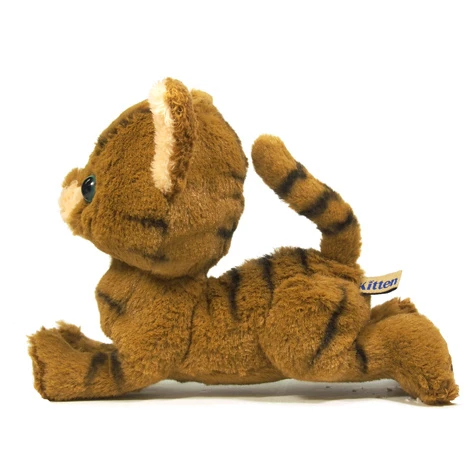 Kitten Plush: Brown Tabby 6 Kitten Plush: Brown Tabby - Image 4