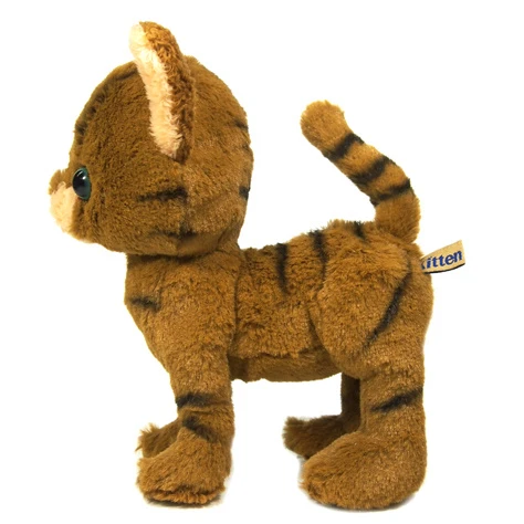 Kitten Plush: Brown Tabby 4 Kitten Plush: Brown Tabby - Image 2