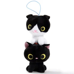 Kuroneko To Hachiware Plush (Mini Strap) -Plush Haven Shop ce04c0b6714a4b349692d00133eda3cb.jpg