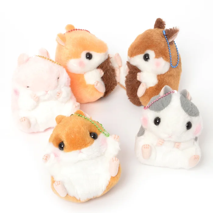 Coroham Coron Mori No Osanpo Hamster Plush Collection (Ball Chain) 4 Coroham Coron Mori No Osanpo Hamster Plush Collection (Ball Chain) - Image 2