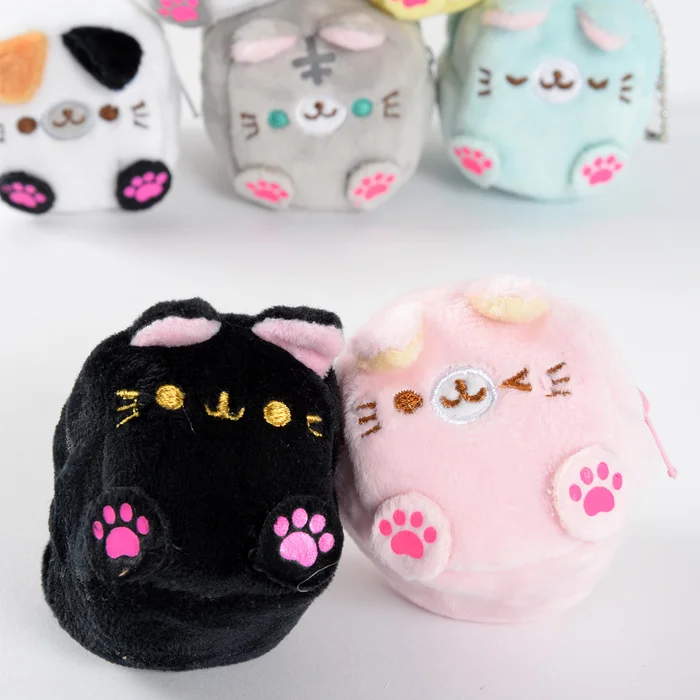 Square Cat Plush Coin Cases 13 Square Cat Plush Coin Cases - Image 11
