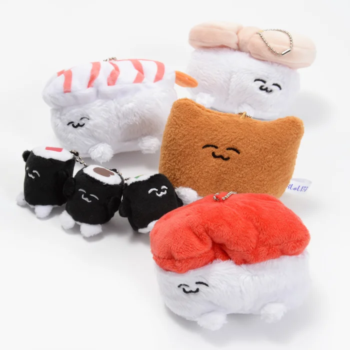 Oshushidayo! Plush Ball Chain Mascots 3 Oshushidayo! Plush Ball Chain Mascots
