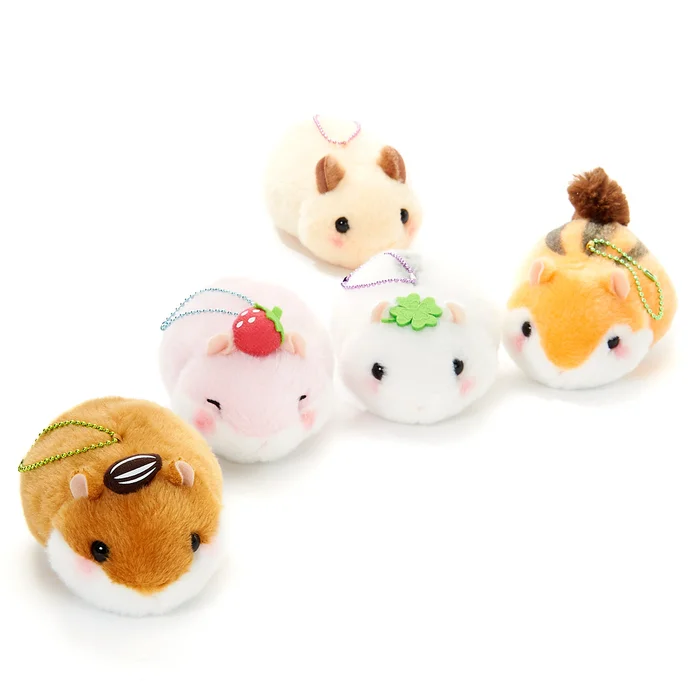 Coroham Coron Manmaru Friends Hamster Plush Collection (Ball Chain) 12 Coroham Coron Manmaru Friends Hamster Plush Collection (Ball Chain) - Image 10